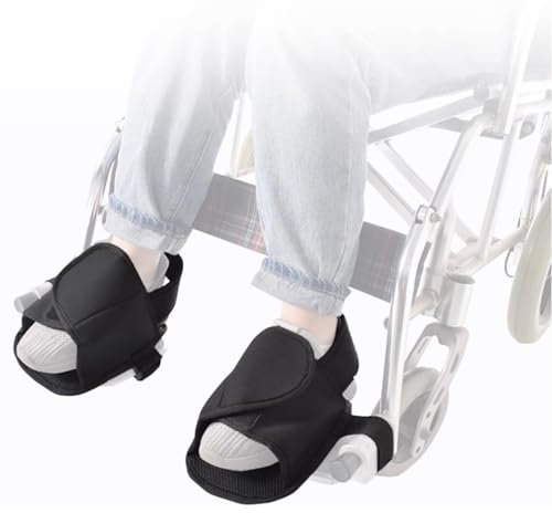 Correa De Sujeción del Reposapiés para Silla De Ruedas Cubierta De Reposapiés para Pedales De Sujeción De Pies para Sillas De Ruedas, Zapatos Fijos para Sillas De Ruedas