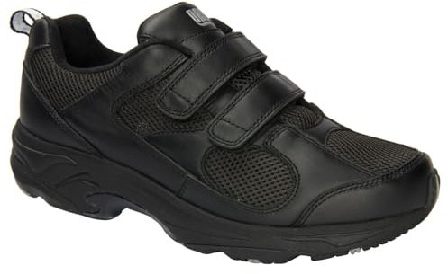 Drew Men Lightning II V 44735 Black/Combo Leather/Mesh 9.5 XX-Wide (6E) US