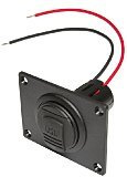 ProCar 67332100 Power USB Einbausteckdose mit Montageplatte und Deckel BV230887