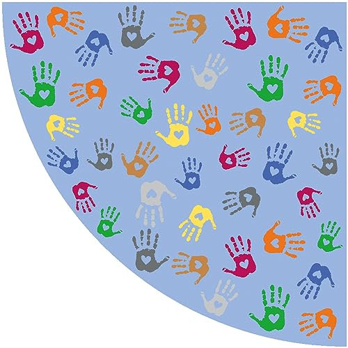 Eduplay 110262 Teppiche Hände Ecke, 150 cm