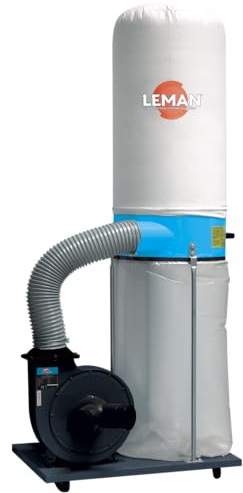 Leman - Aspirateur d'atelier pour machine bois Triphasé 150L 1500W - ASP152T