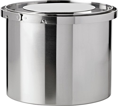Stelton Eiseimer/Eiskühler Edelstahl, Designed by Arne Jacobsen, cylinda line, 2.5l