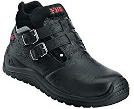 FHB-Zunftkleidung 2068289 83960-20 GR.43 Sicherheitsstiefel EN 20345:2004/A1:2007 S3 Norbert Gr. 43 Kuhleder schwarz, EU, 43 EU