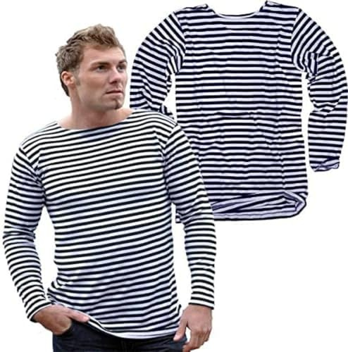 Mil-Tec Russ Marine Pullover Gestreift XL