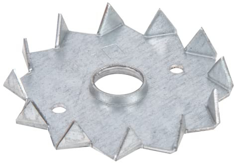 Alberts 334420 Tassello a Disco con Denti, zincato sendzimir