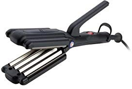 GAMMAPIU' Lisseur Professionnel Frisè S, Vagues Larges Et Étroites, 100% Made In Italy, Fer, Effet Ondulé Long, Chauffage Rapide, Haute Performance, Prise Italienne