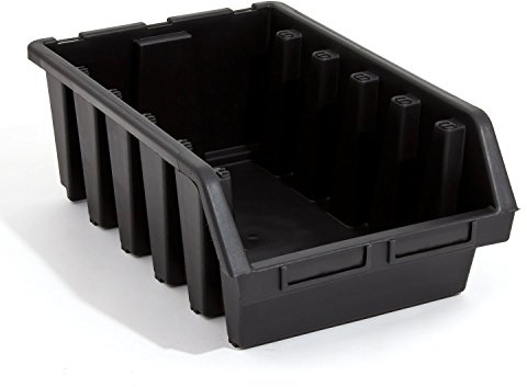 10 Stck. Ergobox Box Stapelboxen schwarz Gr. 5 Regalbox 500x330x187 Kunststoff