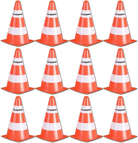 Hudora Pylonen ca. 25 cm hoch (12 Stück)