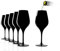 Stölzle_Lausitz Verres Noir Blind Tasting Exquisite Lot de 6, 350 ml – Verres en Cristal Élégants pour la Dégustation de Vins Rouges et Blancs – Résistants au Lave-Vaisselle et aux Chocs