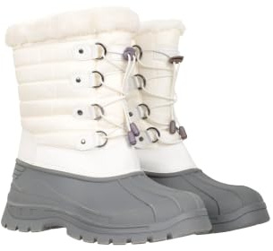 Mountain Warehouse Whistler Womens Adaptive Snow Boots | Ladies Durable Snowproof & Warm Winter Footwear, Deep Lugs & High Traction Soles for Enhanced Grip, For Walking, Daily Use