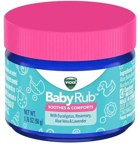 Vicks BabyRub Soothing Ointment 1.76 oz (50 g) by Vicks