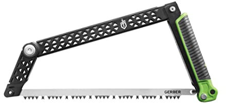 Gerber Freescape Scie Pliante Mixte Adulte, Noir/Vert, Taille Unique