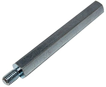 10X 2213X100 Douille d'espacement taraudée Filetage int: M8 100mm acier DREMEC