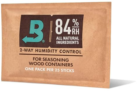 Boveda Zigarren 2-Wege-Feuchtigkeitskontrolle, 84% RH, Größe 60, 1 Stück | Zum Einrichten eines Humidors, Für jeweils 25 Zigarren im Humidor