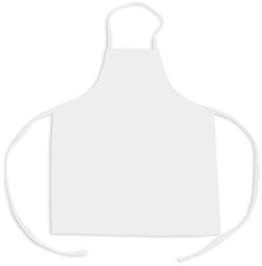 KNG Kids Cooking Apron for Girls and Boys – Small, White