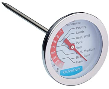 KitchenCraft Stainless Steel Meat Thermometer