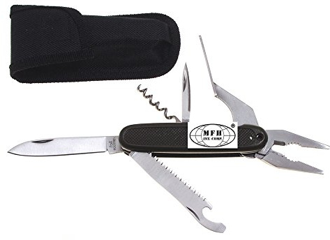 Fickkniv, BW Style oliv, med tand och etui