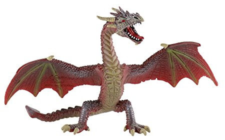 Bullyland 75591 - Drago Rosso/Marrone