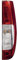 HELLA 2SK 964 596-021 Heckleuchte - Glühlampe - glasklar/rot - ECE/CCC - rechts