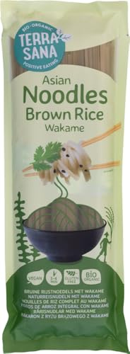 Terrasana Nouilles Riz Complet Wakame 250 g