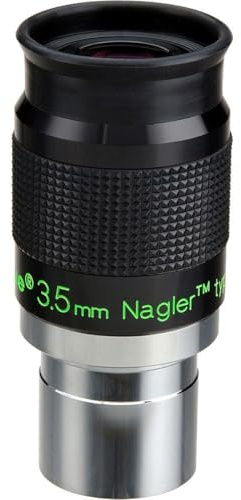 Tele Vue Nagler Type-6 3.5mm Ultra Wide Field 1.25 Eyepiece with 82 Degree Field of View