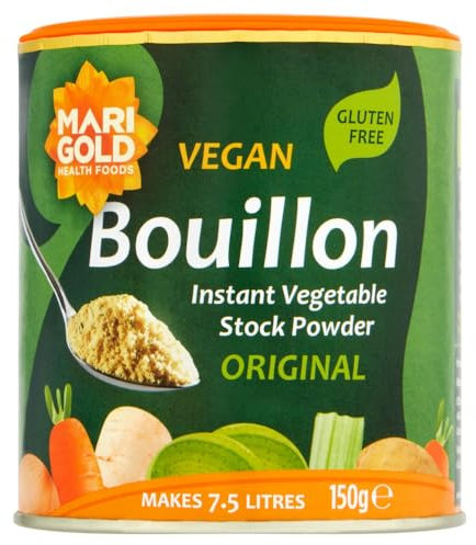 Marigold Vegan Bouillon Instant Vegetable Stock Powder Original, 150g