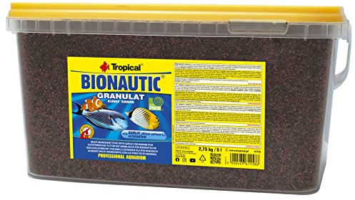 Tropical Bionautic Granulat Futter für kleine bis mittelgroße Meerwasserfische, 1er Pack (1 x 5 l)