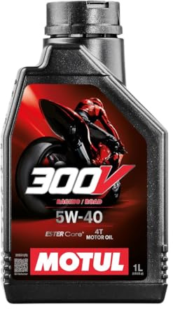 Motul 104112 300V 4T Factory Line Road Racing, 5 W-40, 1 L