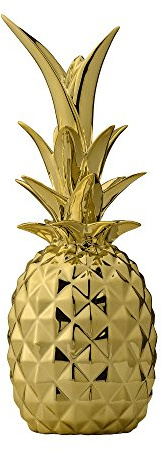 Bloomingville Deko Ananas Gold