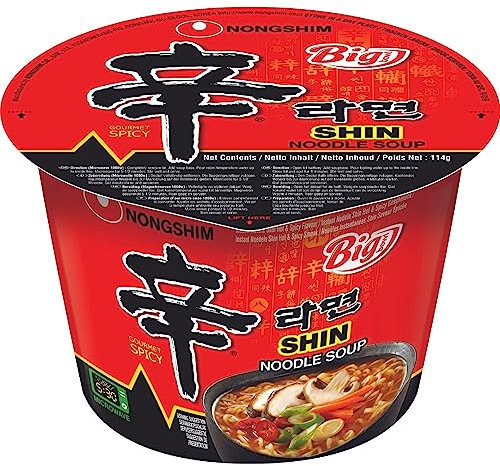 Nongshim Shin Noodle Soup Big Bowl 114 g