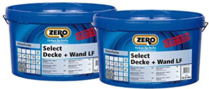 ZERO Select Decke + Wand LF weiß NEU 12,5 l