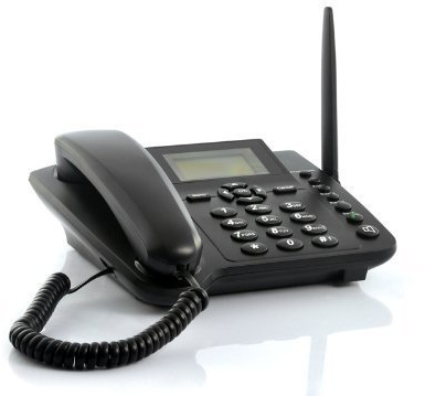 Wireless GSM Desktop Phone - Desktop-Stil Telefon mit SIM-Karte Slot von Express Panda
