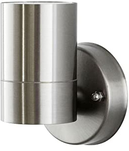 Maxkomfort Aussenwandleuchte Edelstahl GU10 IP44 109A | Aussenleuchte, Aussenlampe, Wandleuchte, Fassung