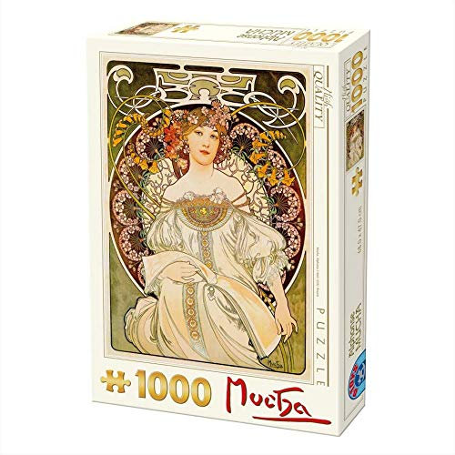 D-Toys Puzzle Alphonse Mucha - Reverie 1000 Teile