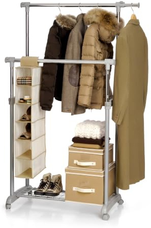 LINEA PIÙ Set Perchero 2 Piezas 0511A Gris
