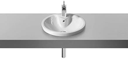 Roca A327446170 Lavabo Sottopiano Ø460, Modello Veranda, Color Pergamon