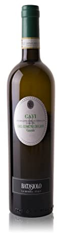 Batasiolo GAVI DOCG DEL COMUNE DI GAVI GRANEE, Vino Bianco Fermo Secco dal Vigneto di Gavi, Limpido, Paglierino e Mandorlato