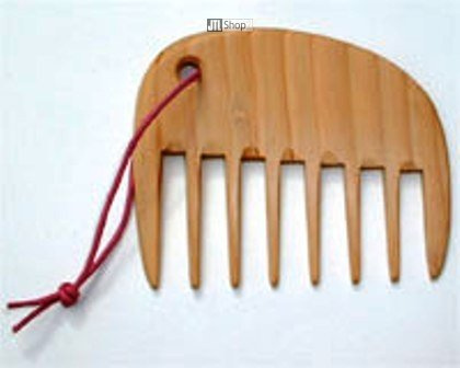 Kostkamm - Lockenkamm Holz, 10cm