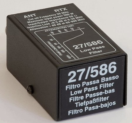 RM Italy Low Pass Filter 27/586 (3-30Mhz) 500 Watts Max