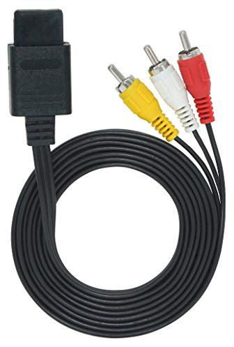 OSTENT AV Audio Video A/V TV -Kabelkabel für Nintendo 64 N64 Gamecube NGC SNES SFC