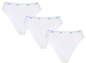 Sloggi, slip da donna 100 Tai 3PK, confezione da 3 bianco 50