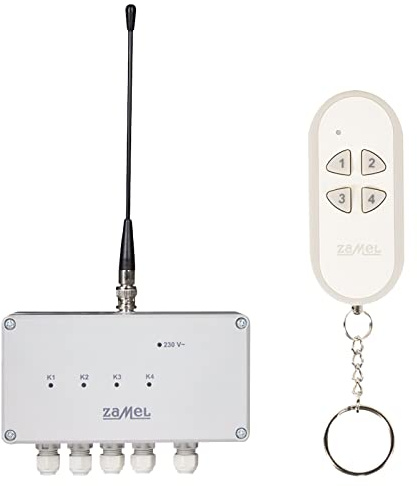 EXTA FREE 4- Kanal- Funknetzschalter Set, 1 Stück, RWS- 311 C/Z
