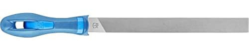 PFERD TOOLS Mühlsägefeile (1212 gr), 200mm, rechteckige, flachstumpfe Feile, eine runde und eine gerade Kante, Einhieb H2 auf vier Seiten, Ergonomie-Feilenheft, 11270208 – universell zum Schärfen