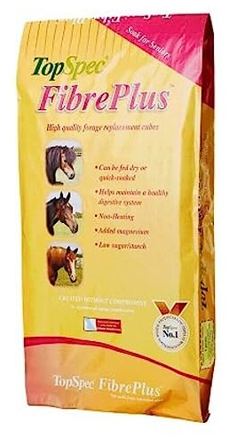 Topspec FibrePlus Cubes - complimentary Horse Feed 20Kg