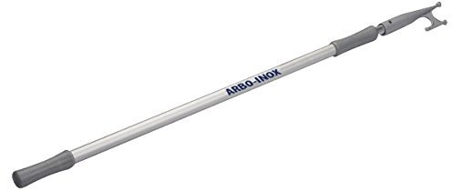 ARBO-INOX Bootshaken Teleskop Schleusenhaken ALU 120-210cm