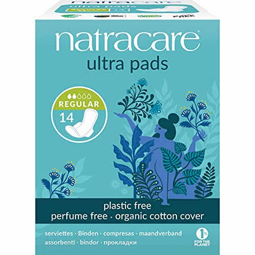 Natracare Organic and Natural Ultra Binden mit Flügeln, regulär, 2 x 14 Stück (28 Stück)