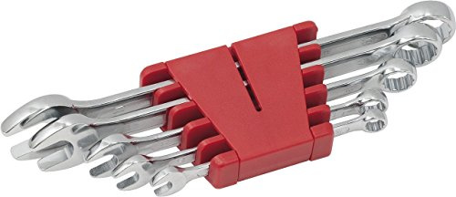 KS Tools 517.0045 CLASSIC Ringmaulschlüssel-Satz, abgewinkelt, 5-tlg. 8-19mm | 517.0045, Ring-/gabelschlüsselsatz