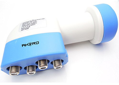 AKORD Quad LNB 4 DIGITIAL FULL HD Universal LNBF KU-BAND