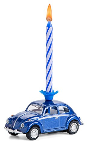 :: Kerze auf Rädern – kompatibel mit VW Käfer (blau) (20.5Kb)