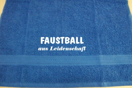 Faustball aus Leidenschaft; Badetuch Sport